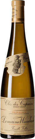 Вино Domaine Weinbach, Pinot Gris "Clos des Capucins", 2020, 375 мл