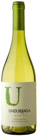 Вино Undurraga, Chardonnay, Central Valley, 2020