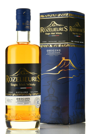 Виски "Rozelieures" Origine Collection Single Malt in gift box 700 мл