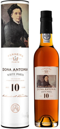 Портвейн Ferreira, "Dona Antonia" 10 Years Old White Porto, in tube, 375 мл