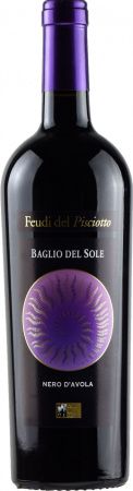 Вино Feudi del Pisciotto, "Baglio del Sole" Nero dAvola, Sicilia IGT, 2018