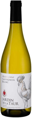 Вино "Jardin de la Taur" Marsanne-Sauvignon Blanc, 2022