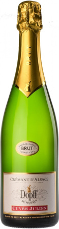 Игристое вино Dopff au Moulin, Cremant dAlsace "Cuvee Julien" Brut