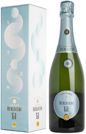 Игристое вино Guido Berlucchi, "61" Franciacorta Saten DOCG, gift box