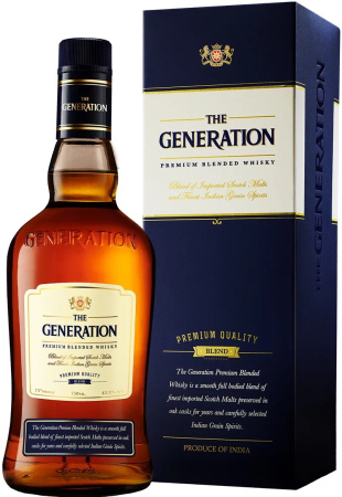 Виски "The Generation" Premium Blended, gift box, 0.75 л