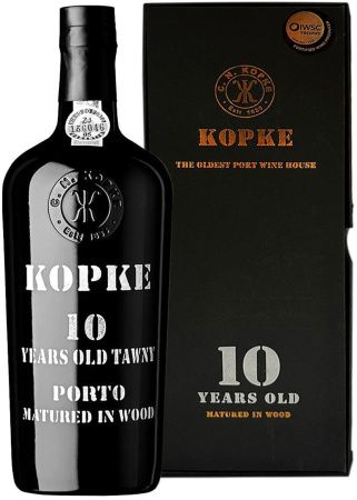 Портвейн Kopke, 10 Years Old Porto, gift box