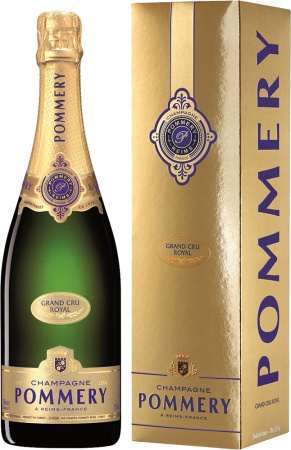 Шампанское Pommery, "Grand Cru Royal" Vintage Brut, Champagne AOC, 2008, gift box