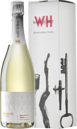 Шампанское Waris Hubert, "Blanche" Avize Grand Cru Blanc de Blancs, Champagne AOC, gift box