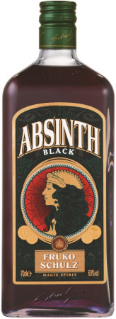 Абсент Fruko Schulz Absinth Black, 0.7 л