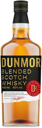 Виски "Dunmor" Blended Scotch Whisky, 500 мл