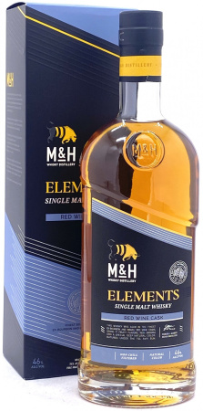 Виски M&H, "Elements" Red Wine, gift box, 0.7 л