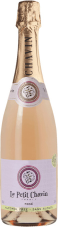 Игристое вино "Le Petit Chavin" Sparkling Rose, No Alcohol