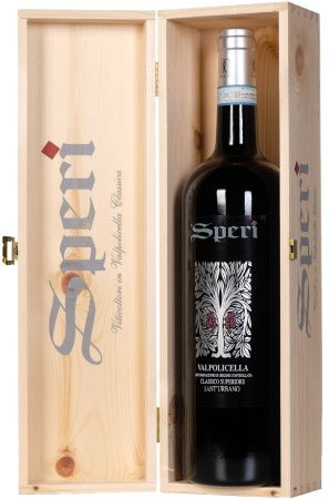 Вино Speri, "SantUrbano" Valpolicella DOC Classico Superiore, 2017, wooden box, 1.5 л
