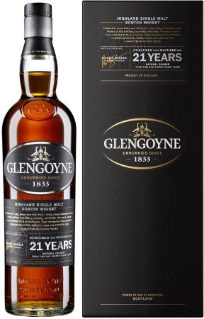 Виски "Glengoyne" 21 Years Old, gift box, 0.7 л