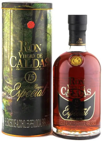 Ром "Viejo de Caldas" Gran Reserva Especial 15 Years Old, gift box, 0.7 л