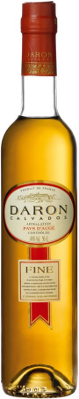 Кальвадос "Daron" Fine, Calvados Pays d'Auge AOC, 0.5 л