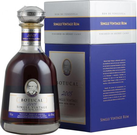 Ром "Botucal" Single Vintage, 2005, gift box, 0.7 л