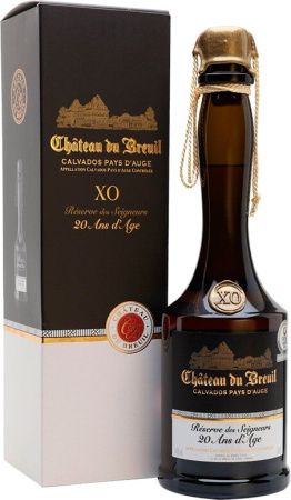 Кальвадос Chateau du Breuil, "Reserve des Seigneurs" XO, Pays d'Auge AOC, gift box, 0.7 л