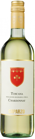 Вино Caparzo, Chardonnay, Toscana IGT, 2020