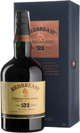 Виски "Redbreast" 21 Years Old, gift box, 0.7 л