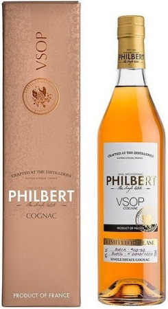 Коньяк Cognac Philbert, Single Estate VSOP, gift box, 0.7 л