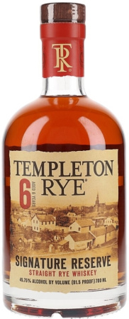 Виски "Templeton Rye" Signature Reserve 6 Years Old, 0.7 л