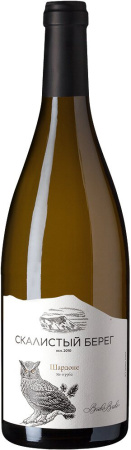 Вино "Skalistyj Bereg" Chardonnay, 2021, 750 мл